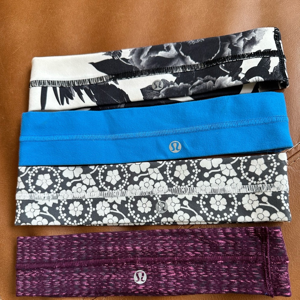 Lululemon Headband set x4
